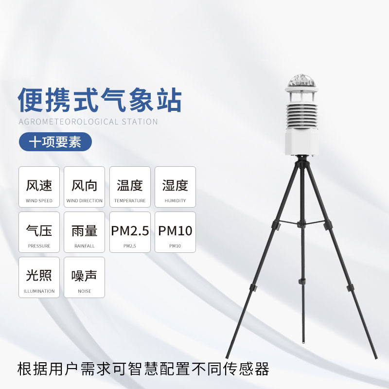 便攜式十要素移動氣象站：耐用可靠，應(yīng)對極端