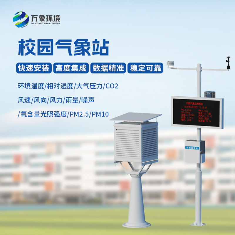 學校戶外氣象站作用？