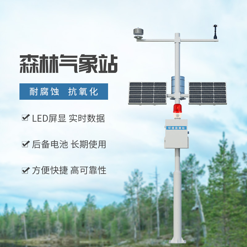 森林火險監(jiān)測站：森林中可能導致火災的氣象因子全被它掌握在手里
