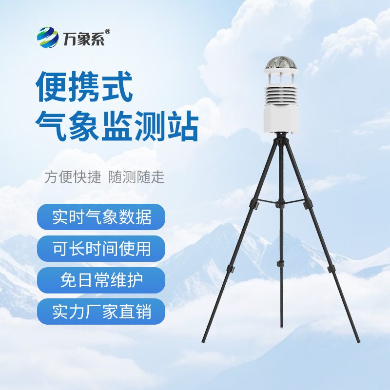 便攜式小型自動氣象站，隨時隨地掌握天氣
