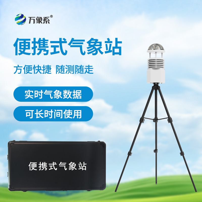 便攜式自動氣象站，應急場景中的“數據后盾”